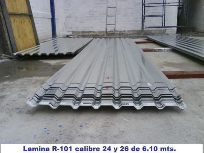 lamina acanalada